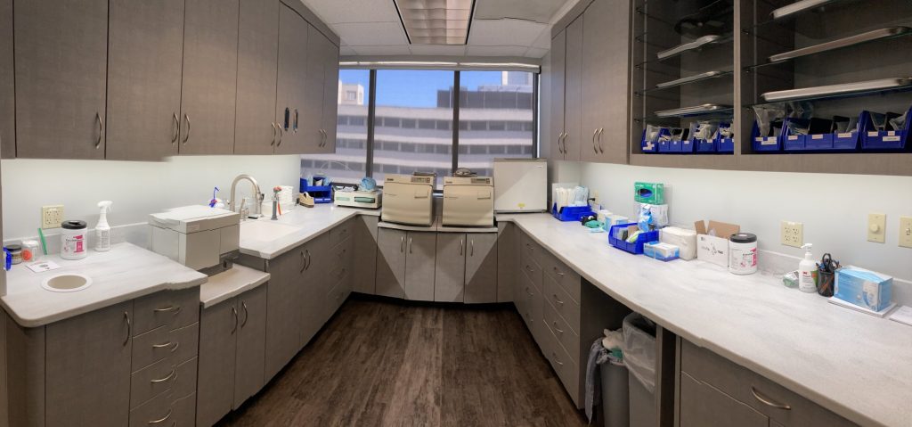 surgical prep area - office photo