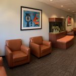 chairs and front desk - office photo