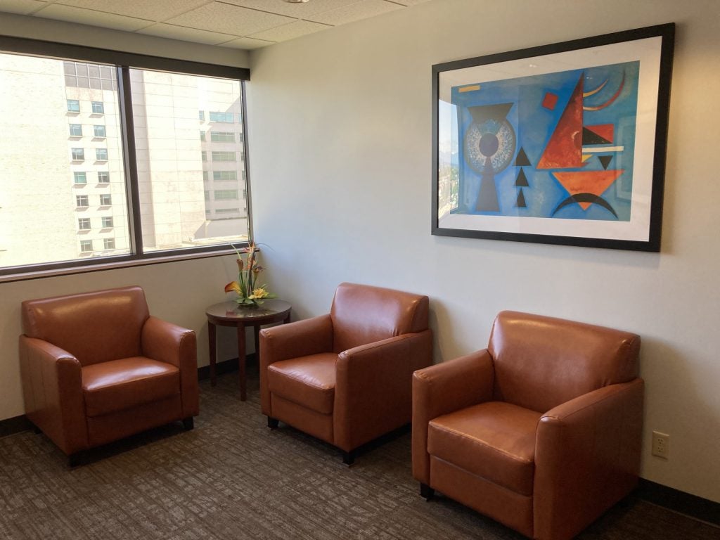 chairs in reception area - office photo